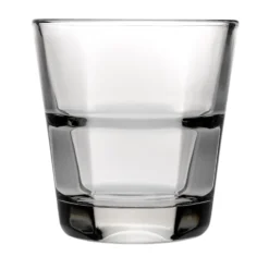 Anchor Hocking 90252 Clarisse 10 Oz. Stackable Rocks Glass - 24 / CS