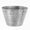 American Metalcraft HAMSC4 Hammered S/S 4 Oz. Sauce Cup - Dozen