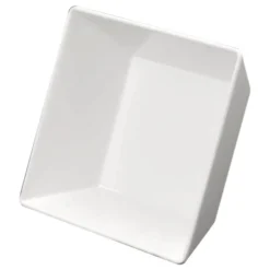 American Metalcraft SQB88 White Porcelain 47 Oz Square Bowl