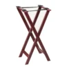American Metalcraft WTSM38 Mahogany 38" Tray Stand