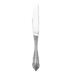Walco 68451 Classic Baroque 18/10 S/S 9-3/4" Euro Dinner Knife - Dozen