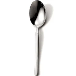 Walco S2507 Frosted Vogue 18/10 S/S 6-15/16" Dessert Spoon - Dozen