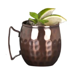 World® Tableware MM-100 Hammered Copper 14 Ounce Mug - 12 / CS