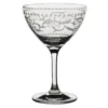 MCC 4854RA354 Vintage Dots 8 Oz Martini/Cocktail Glass - 24 / CS