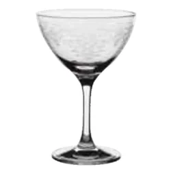 MCC 4854RB354 Vintage Lace 8 Oz Martini/Cocktail Glass - 24 / CS