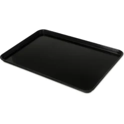 Carlisle 2618FMTQ309 25-5/8 X 17-7/8" Ebony Fiberglass Tray