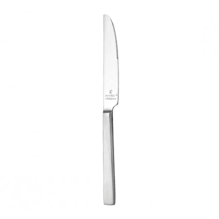 Oneida B449KDAF Chef's Table Satin S/S 8.3" Dessert Knife - Dozen 1 Oneida B449KDAF Chef's Table Satin S/S 8.3" Dessert Knife - Dozen