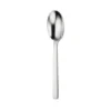 Oneida B449SDEF Chef's Table Satin Oval Bowl Dessert Spoon - Dozen
