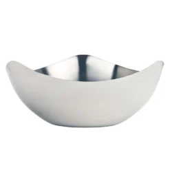World® Tableware TTB-5 Brushed Metal 16 Oz. Tri-Tip Bowl - 12 / CS