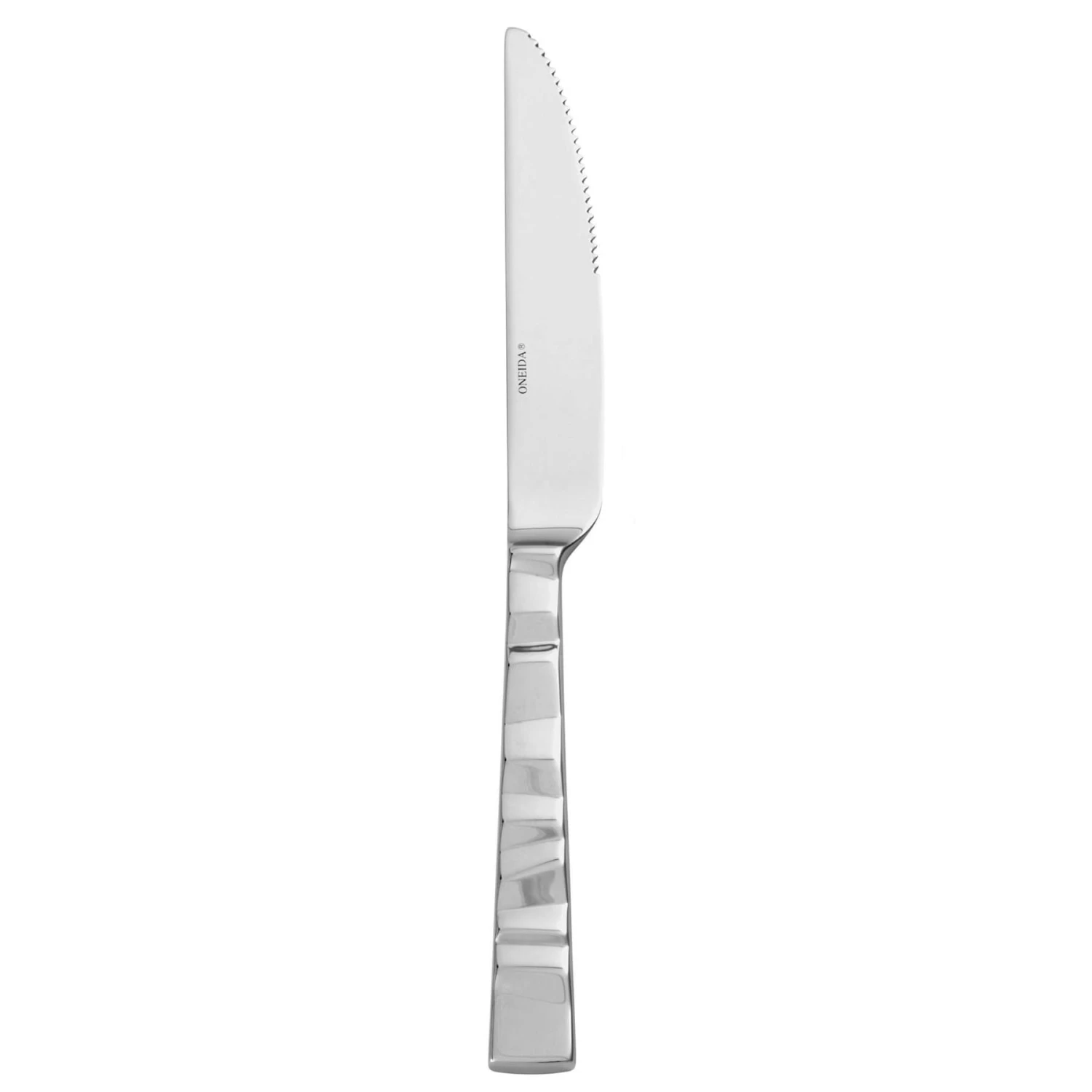 Oneida T947KSSF Verge S/S 9-5/8" Steak Knife - Dozen 1 Oneida T947KSSF Verge S/S 9-5/8" Steak Knife - Dozen