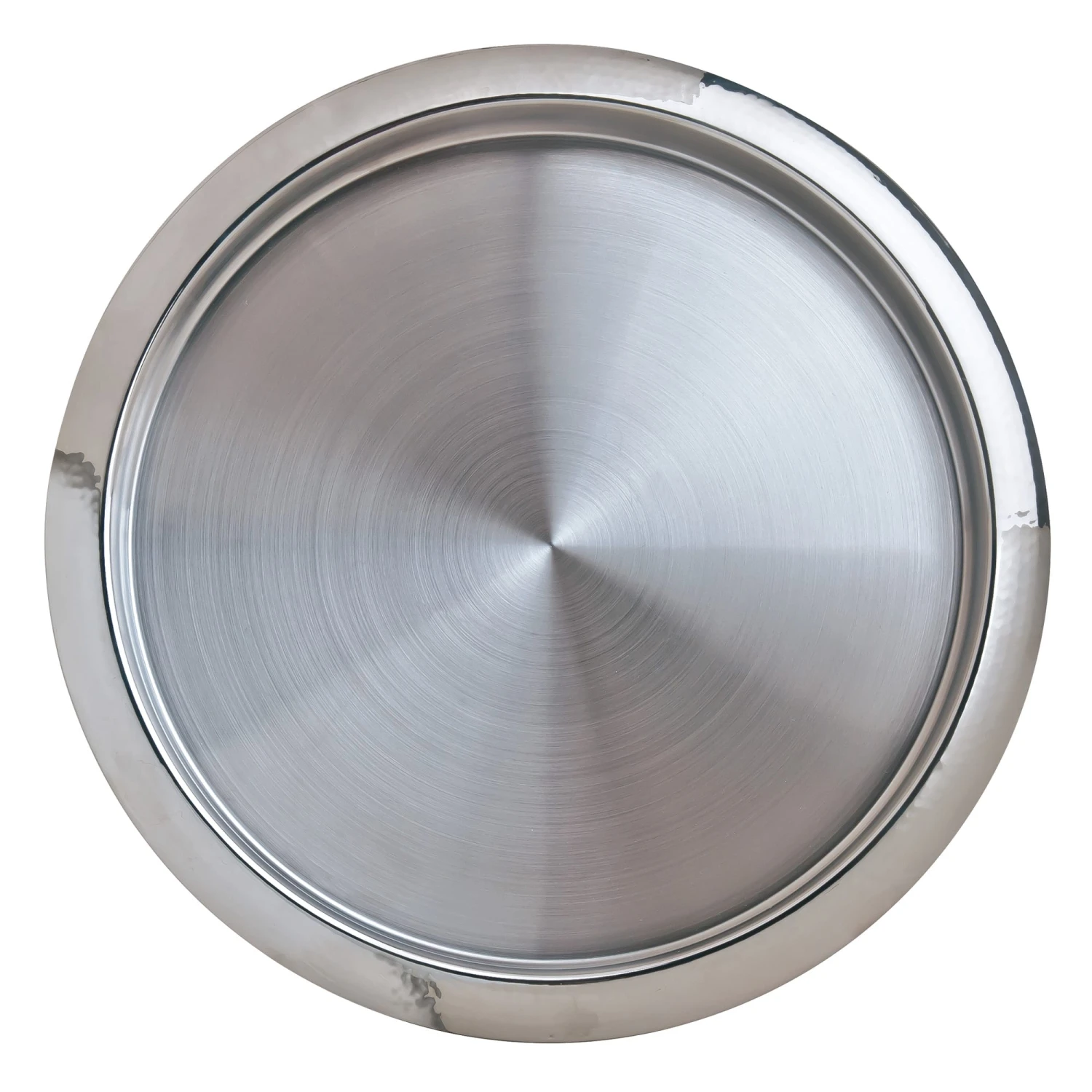 World® Tableware BT-6127 Sonoran 15.75" Hammered Rim Tray - Dozen 1 World® Tableware BT-6127 Sonoran 15.75" Hammered Rim Tray - Dozen