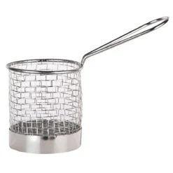 World® Tableware FB-15 Round Presentation Fry Basket - 12 / CS