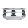World® Tableware PBB-3 Hammered S/S 4 Oz. Pot Belly Bowl - 12 / CS