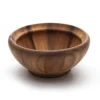 Ironwood Gourmet 28109 Acacia Wood 7" Small Salad Bowl