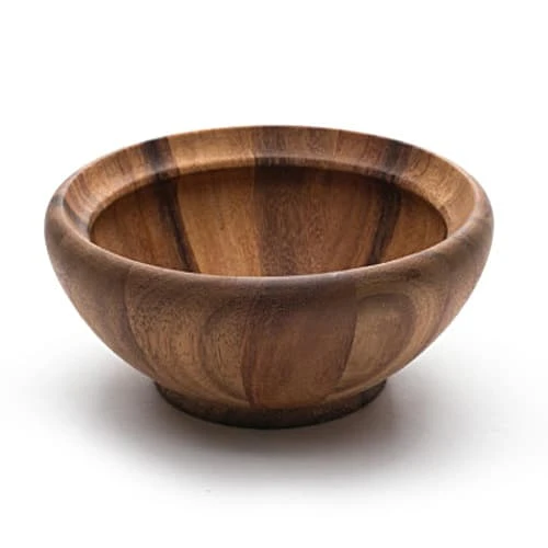 Ironwood Gourmet 28109 Acacia Wood 7" Small Salad Bowl 1 Ironwood Gourmet 28109 Acacia Wood 7" Small Salad Bowl