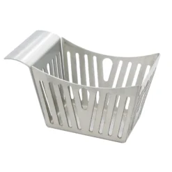 TableCraft SPB Satin S/S 5.38" X 3.38" Stamped Pinstripe Side Basket