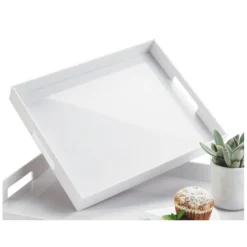 Cal-Mil 3475-1-15 White 15" X 12" Tray