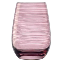Stolzle S3527712T Twister Lilac Swirl 16.5 Ounce Glass - 24 / CS