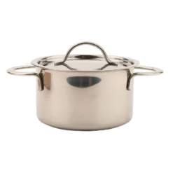 G.E.T. 4-80555 S/S 14 Oz. Mini Bistro Pot With Lid