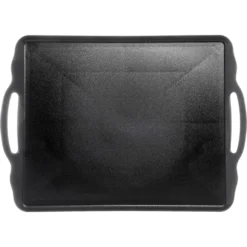 Dinex DXRST152003 Black 20 X 15.5 X 2 In. Room Service Tray - 12 / CS