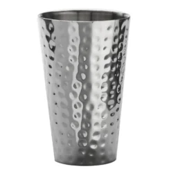 American Metalcraft HMTS16 Mirror Finish 16 Ounce Hammered Tumbler