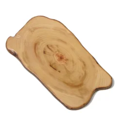 American Metalcraft MSR17 Rustic Wood 17.4 X 10 Melamine Serving Board