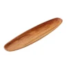 American Metalcraft OWLP Olive Wood 23.6 X 5.9 In Oblong Serving Boat