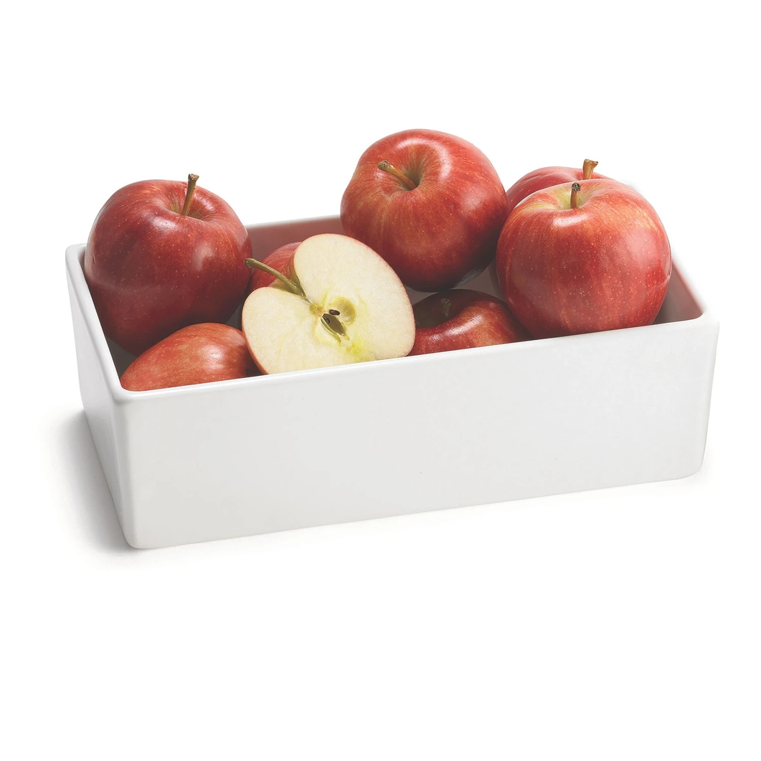 Tablecraft CW4002W White 3 Quart Cast Aluminum Bowl 1 Tablecraft CW4002W White 3 Quart Cast Aluminum Bowl