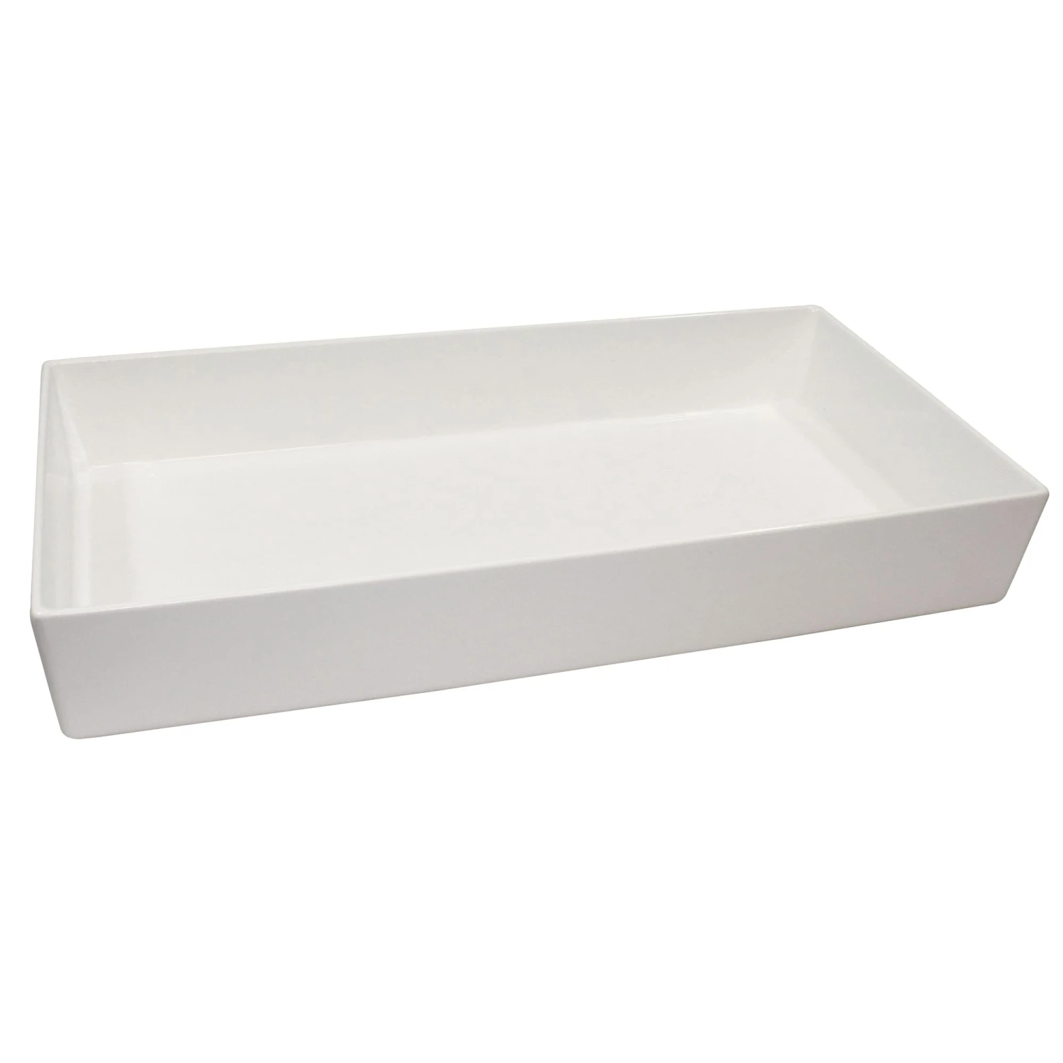 Tablecraft CW4032 White 10 Quart Cast Aluminum Bowl 1 Tablecraft CW4032 White 10 Quart Cast Aluminum Bowl