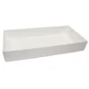 Tablecraft CW4032W White 10 Quart Cast Aluminum Bowl