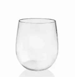 FOH AWI005CLT23 Drinkwise 12 Ounce Plastic Wine Glass - 12 / CS