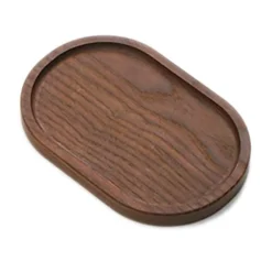 American Metalcraft AWB10 Oval 9 X 6" Rimmed Serving Board