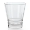 G.E.T. S-9-CL Revo SAN Plastic Clear 9 Oz. Rocks Glass - 24 / CS