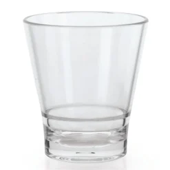 G.E.T. S-9-CL Revo SAN Plastic Clear 9 Oz. Rocks Glass - 24 / CS
