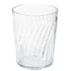 G.E.T. 2206-1-CL Tahiti Clear SAN Plastic 6 Oz. Tumbler - Dozen