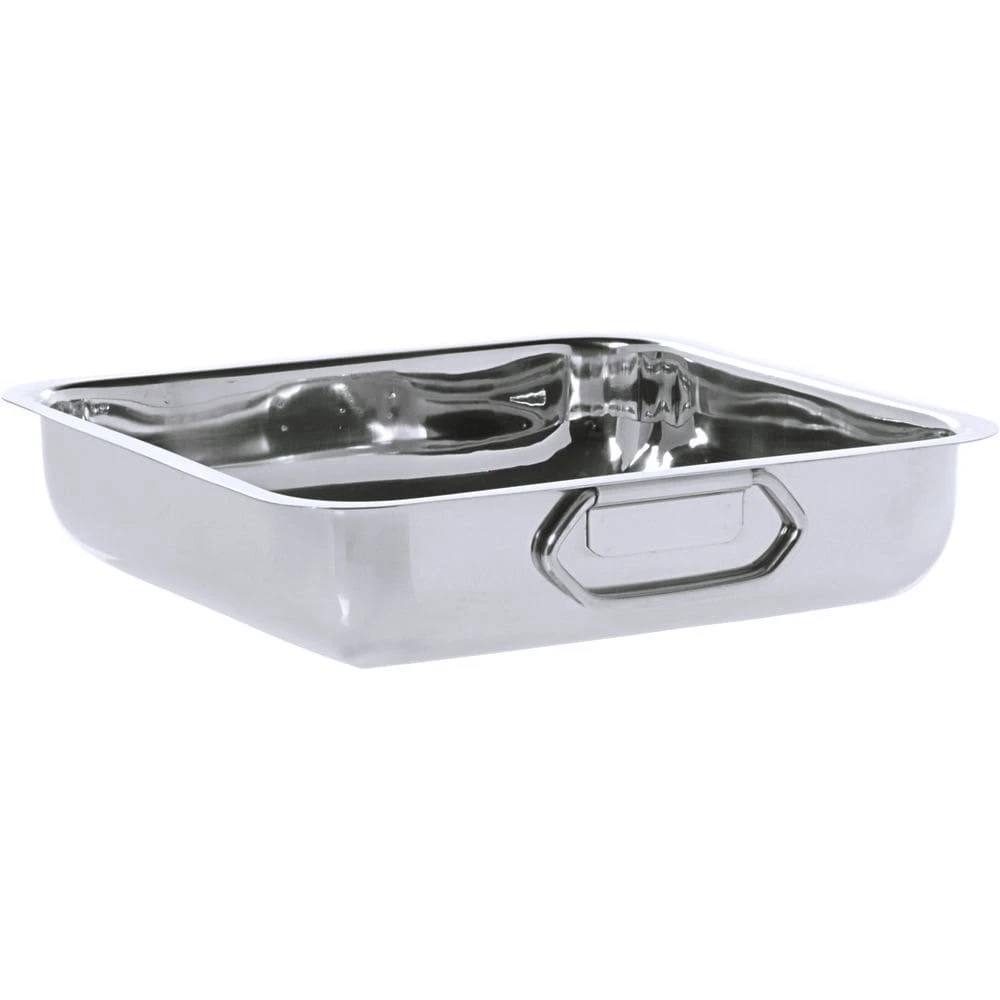 Darling Food Service S/S 12 X 12 X 2.75 In. Square Balti Pan 1 Darling Food Service S/S 12 X 12 X 2.75 In. Square Balti Pan