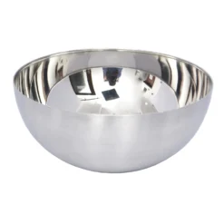 Darling Food Service Medium Plain S/S Bowl W/ Satin Exterior