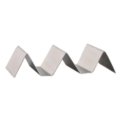 World Tableware TAT-100 Satin S/S 2-3 Compartment Taco Tray - 12 / CS