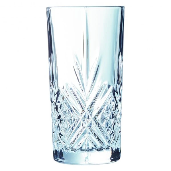 ARC Cardinal L7256 Broadway 9-1/4 Ounce Hi-Ball Glass - 24 / CS 1 ARC Cardinal L7256 Broadway 9-1/4 Ounce Hi-Ball Glass - 24 / CS