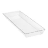 Delfin BKL-248-04TG Clear 24" X 8" X 1.75" Basket Liner
