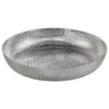 American Metalcraft ASEAS12 Silver Hammered 12 X 2" Seafood Tray