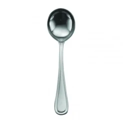 Oneida B914SRBF 18/0 S/S New Rim II 6-3/4" Soup Spoon - Dozen