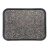 Dinex DXSMC1418NSM03 Black Marble 14" X 18" Non-Skid Tray - 12 / CS