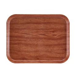 Cambro 1216304 Country Oak 12" X 16-5/16" Cafe Tray - 12 / CS
