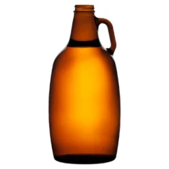 Grandstand Sportsware A3QQ808C0UZ00001 Amber 64 Oz. Growler - 6 / CS
