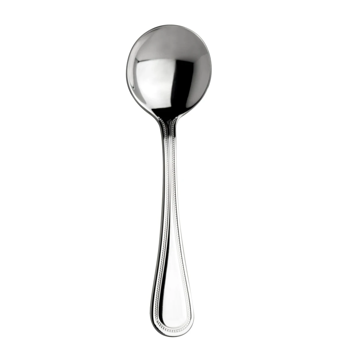 Folio 5743SX002 Logan 18/10 S/S Round Bowl 6-1/2" Soup Spoon - Dozen 1 Folio 5743SX002 Logan 18/10 S/S Round Bowl 6-1/2" Soup Spoon - Dozen