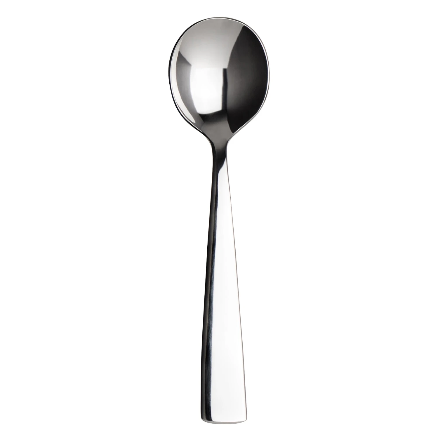 La Tavola 5502J002 Lounge 18/10 S/S 7" Soup Spoon - Dozen 1 La Tavola 5502J002 Lounge 18/10 S/S 7" Soup Spoon - Dozen