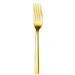 Oneida B408FDNF Chef's Table Gold Dinner Fork - Dozen
