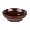 Thunder Group ML351C1 Chocolate 4.5 Ounce Melamine Salsa Dish - Dozen