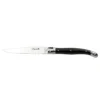 Steelite 5392S077 1.5mm Laguiole 9" Steak Knife W/ Blk Handle - 6 / PK